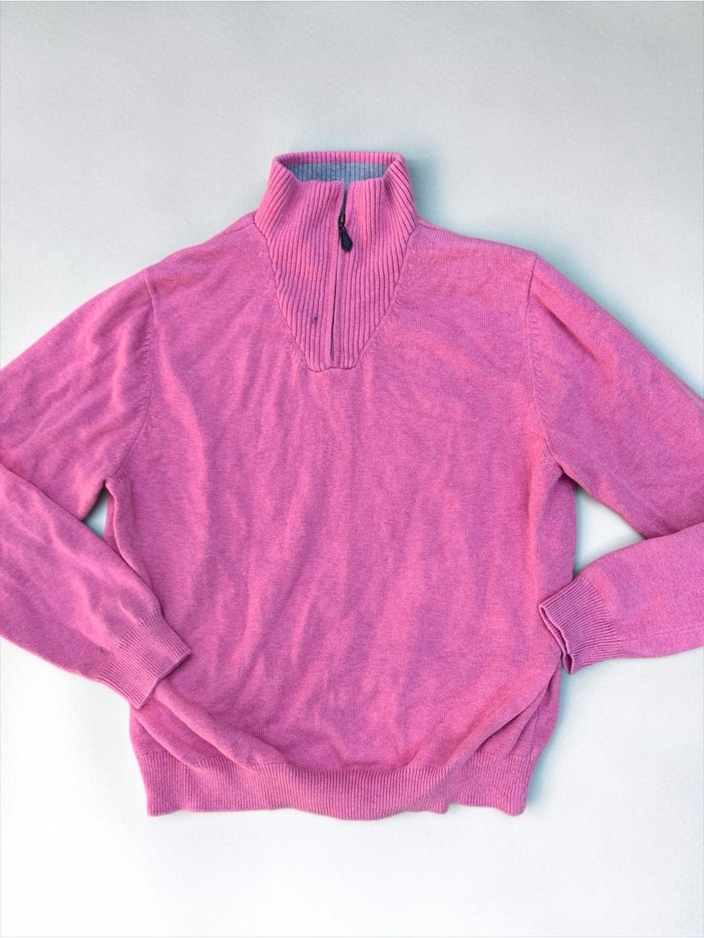 Brooks Brothers Cashmere Blend Pink Men’s Sweater Large